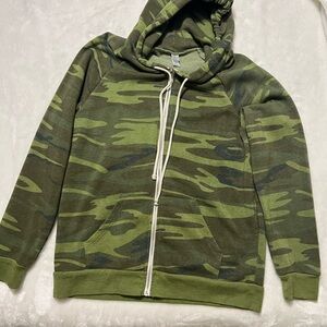 Alternative Olive Green Hoodie